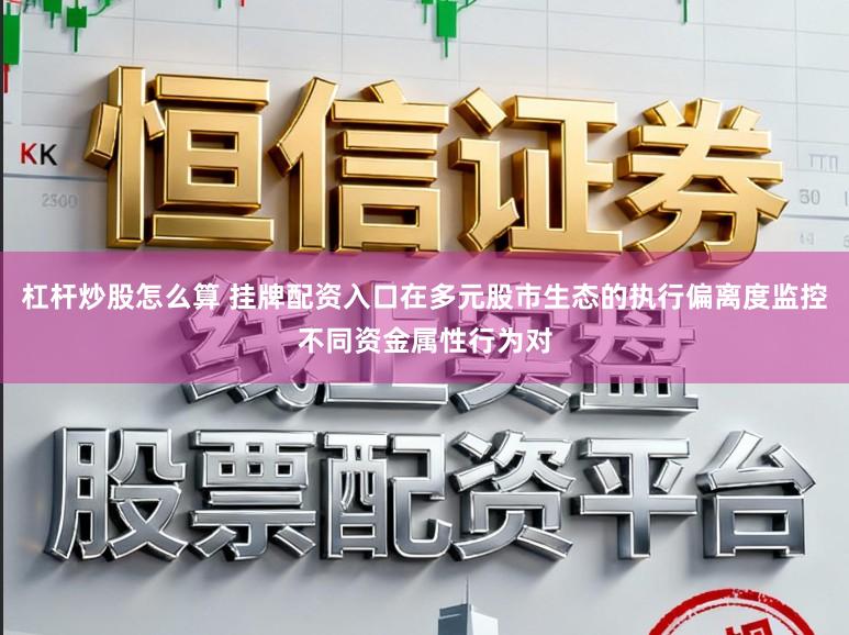 杠杆炒股怎么算 挂牌配资入口在多元股市生态的执行偏离度监控不同资金属性行为对