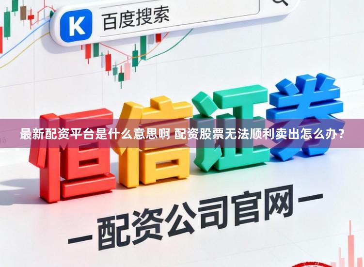 最新配资平台是什么意思啊 配资股票无法顺利卖出怎么办？