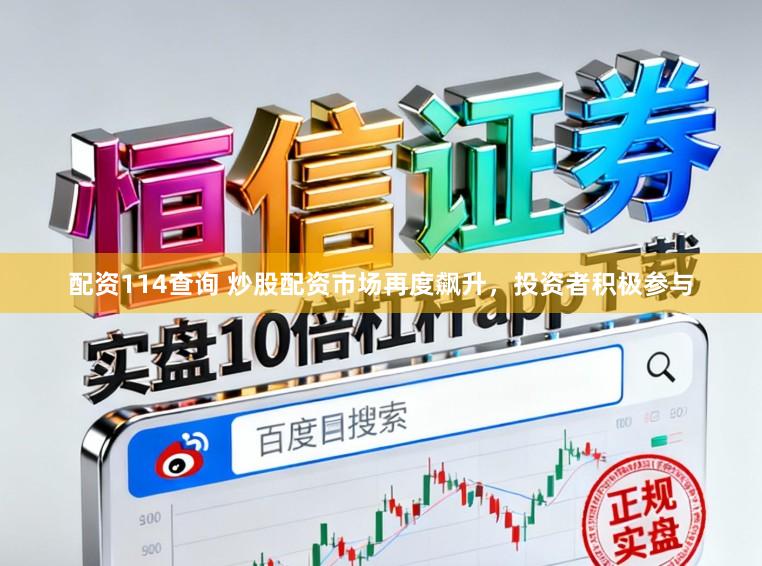 配资114查询 炒股配资市场再度飙升,投资者积极参与