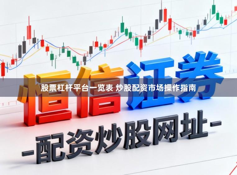股票杠杆平台一览表 炒股配资市场操作指南